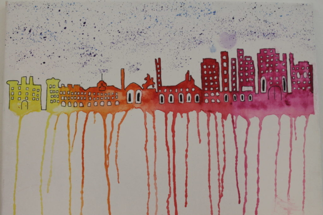 Cityskyline_Leinwand_Acryl_9a (5)